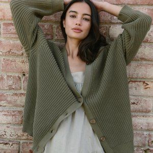 Jenni Kayne Cotton Cocoon Cardigan